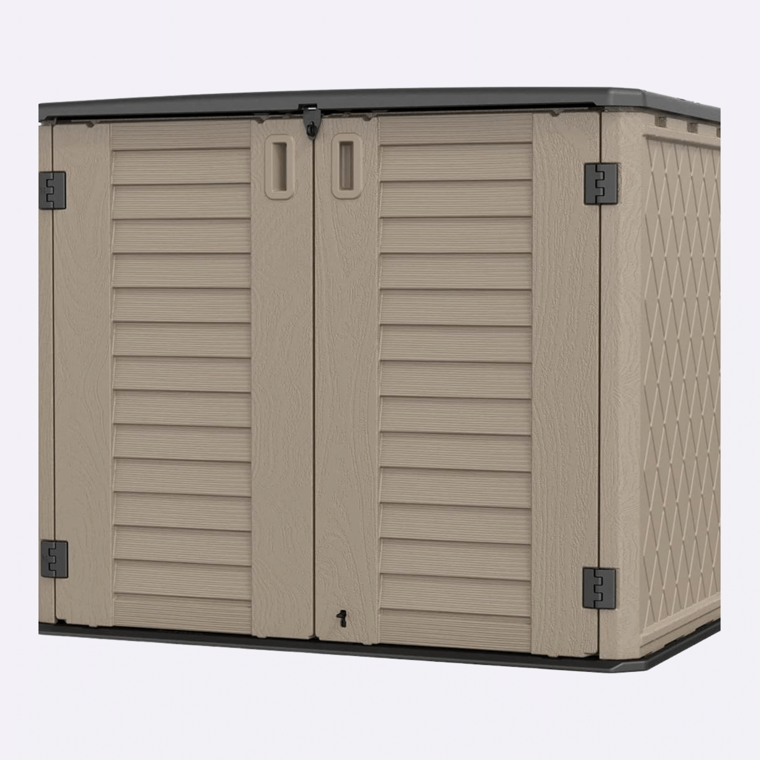 26 cu. ft. Outdoor Horizontal Storage Shed - Horti Cubic