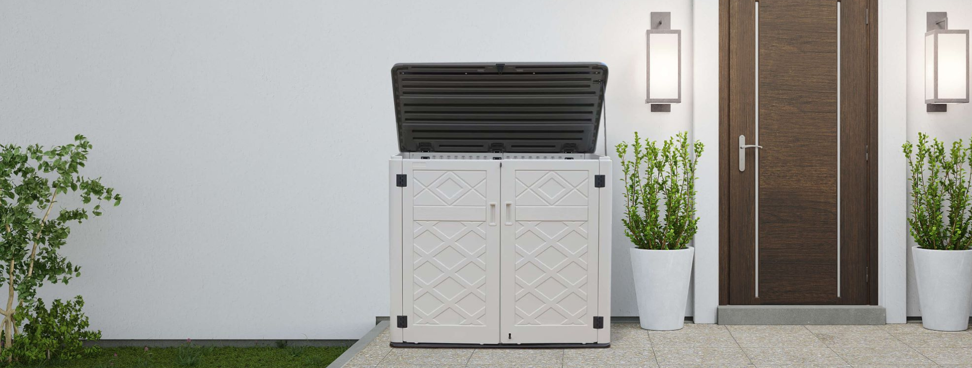 Horti Cubic 26 cu ft storage shed