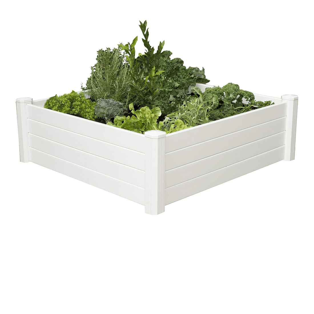 Horti Cubic 4'x4'x11 Resin Garden Bed with Grow Grid - Horti Cubic