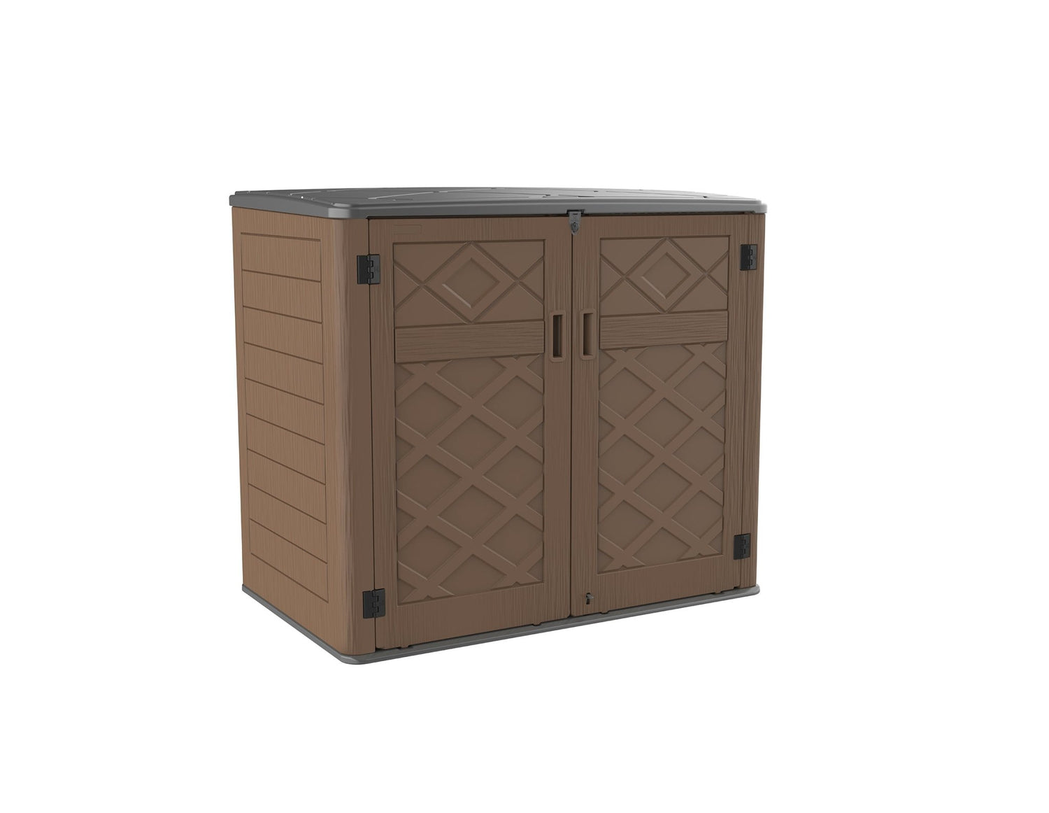 Horti Cubic 50 cu. ft. Outdoor Horizontal Storage Shed - Horti Cubic