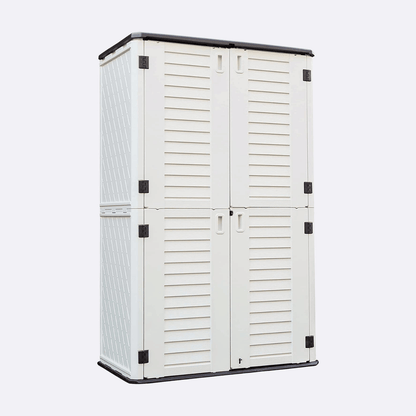 Horti Cubic 52 cu. ft. Outdoor Vertical Storage Shed - Horti Cubic