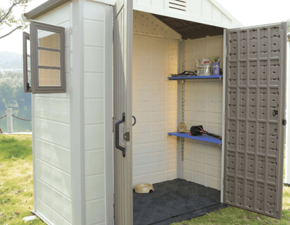 Horti Cubic Walking in 7x4 Feet Garden Storage Shed - Horti Cubic